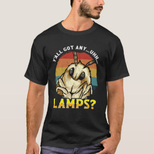 Camiseta Lâmpada de traça Y Todos têm alguma luz uhhhhhhhhh