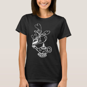 Camiseta Lâmpada do Gênio Branco