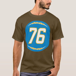 Camiseta Lâmpada Forrest Número 76 Jersey Los Angeles Carre