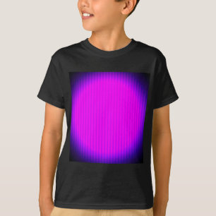 Camiseta Lâmpada fúcsia do diodo emissor de luz