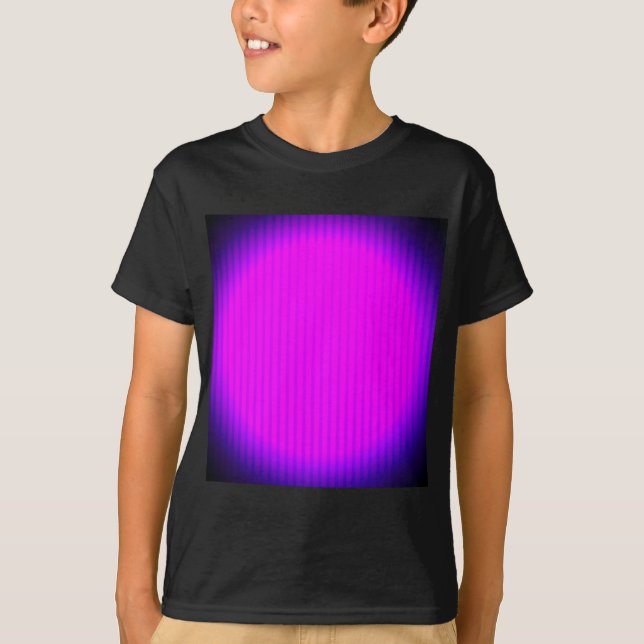 Camiseta Lâmpada fúcsia do diodo emissor de luz (Frente)