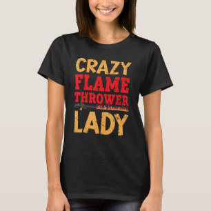 Camiseta Lâmpada Louca Lançadora de Armas de Fogo