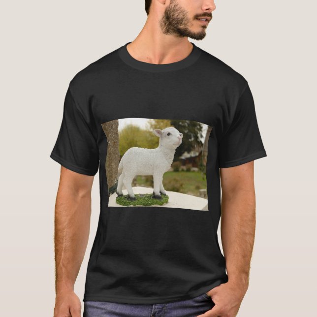 Camiseta Lâmpada Ovelha Arte Tee (Frente)