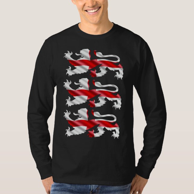 Camiseta Lâmpadas Inglesas da Equipe Internacional de Futeb (Frente)