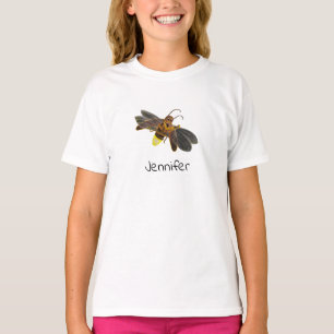 Camiseta Lampyridae, Firefly-gama-brilho, personalizados