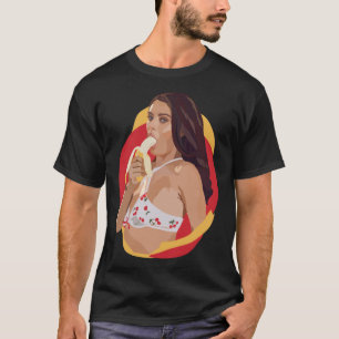 Camiseta Lana Banana Rhoades Clássica T-Shirt