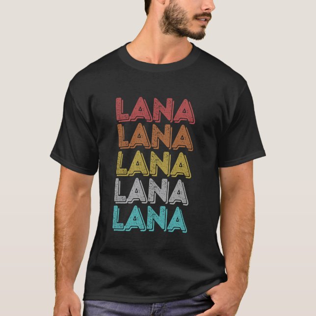 Camiseta Lana Vintage Retro (Frente)