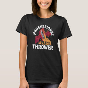 Camiseta Lança Chamas Lança Chamas Arma de Fogo Lança Chama