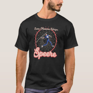 Camiseta Lançador de Dardo Lançamento de Dardo Atletismo Es