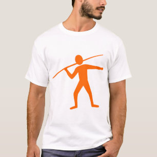 Camiseta Lançador de Dardo - Laranja