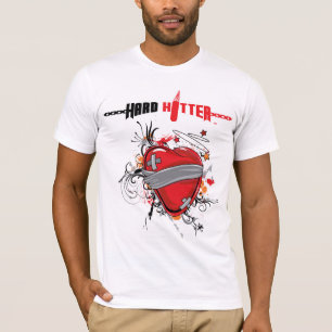 Camiseta Lançador duro T americano enfaixado do roupa do