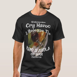 Camiseta Lançamento Cry Havoc Amador Zin Guerra Califórnia