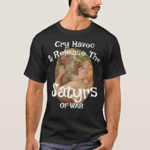 Camiseta Lançamento Cry Havoc Sátiros da Guerra