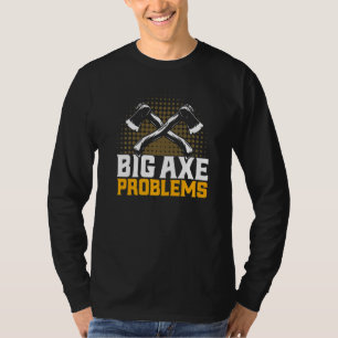 Camiseta Lançamento de Machado Grandes Problemas de Machado