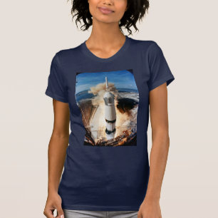 Camiseta Lançamento do Foguete Apollo Saturn V à Lua 1969