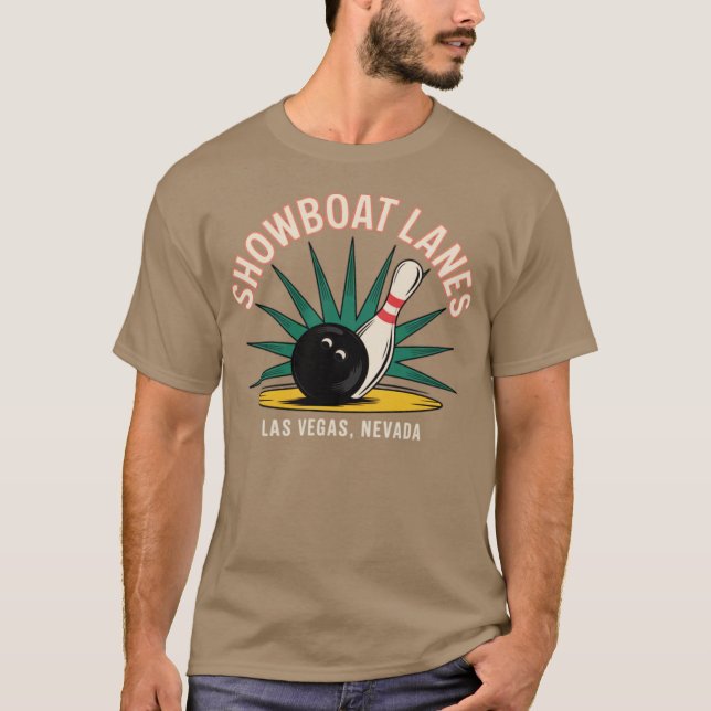 Camiseta Lançamentos de Showboat - Las Vegas, NV (Frente)