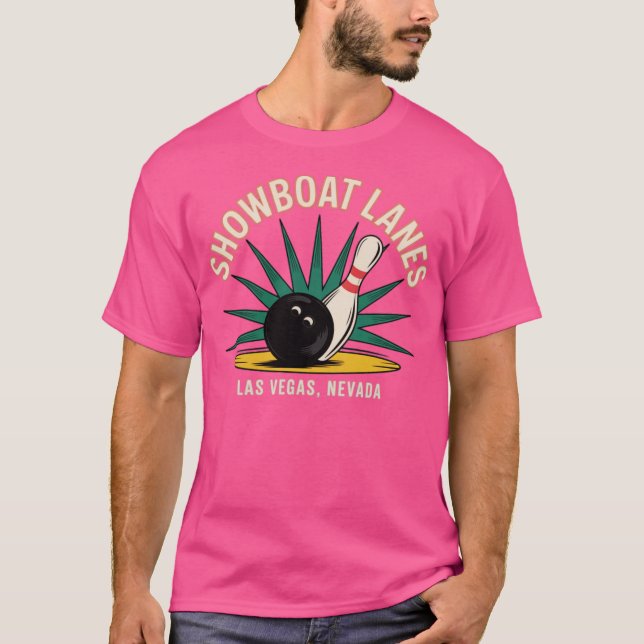 Camiseta Lançamentos de Showboat - Las Vegas, NV (Frente)