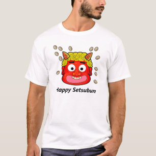 Camiseta Lançando feijões no demônio