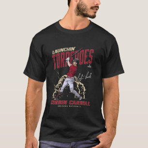 Camiseta Lançando Torpedos Corbin Carroll Beisebol do Arizo