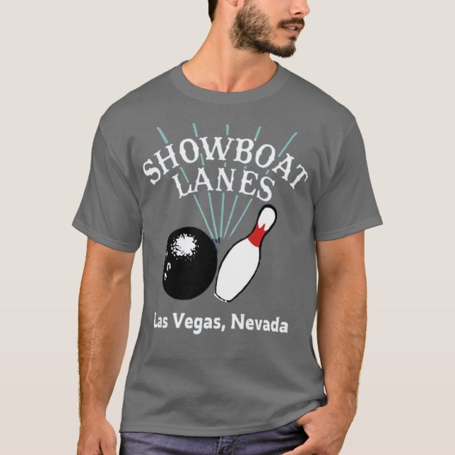 Camiseta Lanças de Showboat - Las Vegas, NV - Boliche de Vi (Frente)