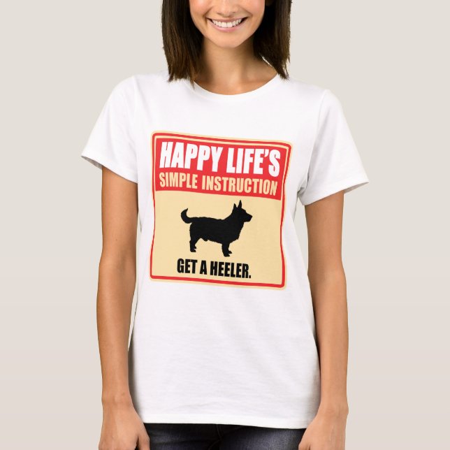 Camiseta Lancashire Heeler (Frente)