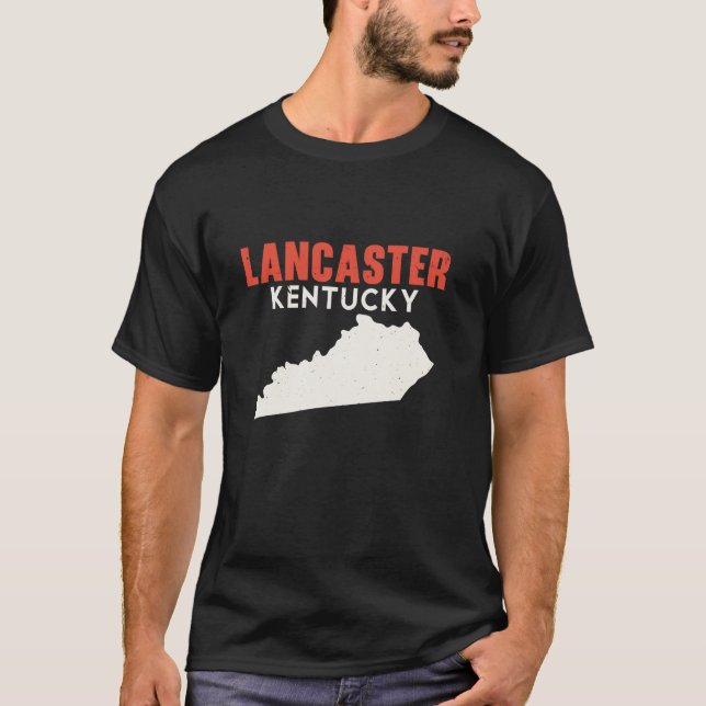 Camiseta Lancaster Kentucky EUA State America Viagem Kentuc (Frente)