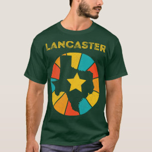 Camiseta Lancaster Texas Vintage angustiou Souvenir 1