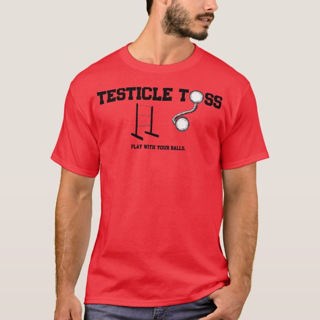 Camiseta Lance do testículo (Frente)