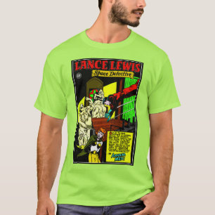 Camiseta Lance Lewis: Detetive Espacial dos Anos 4