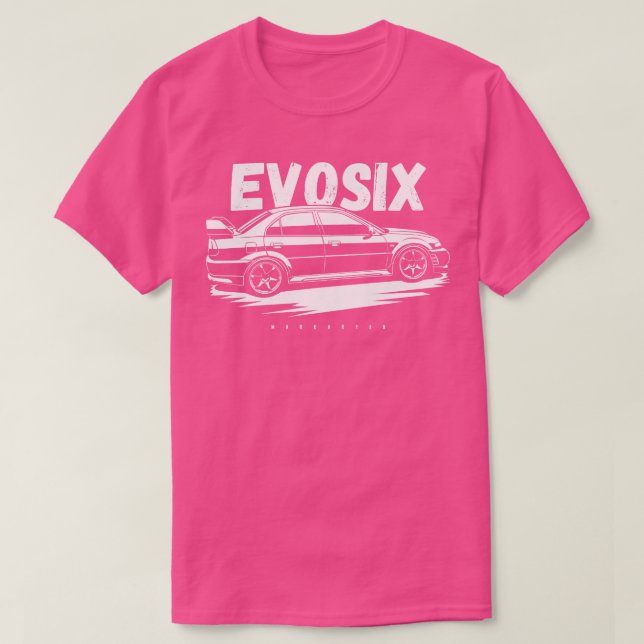 Camiseta Lancer Evo (Frente do Design)