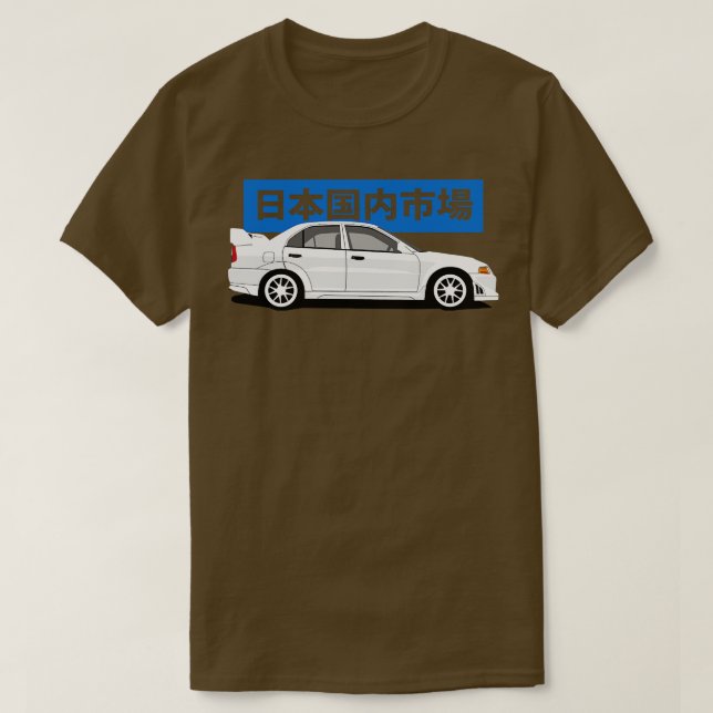 Camiseta Lancer Evo6 (Frente do Design)