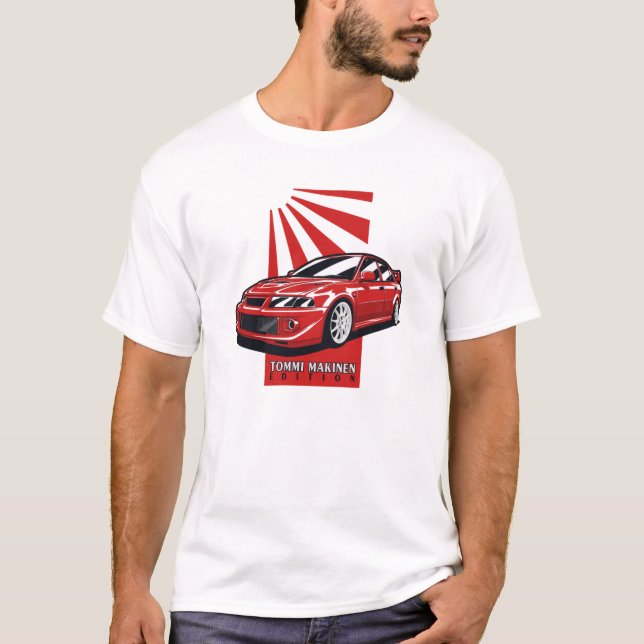 Camiseta Lancer Evo 6 Tommi Makinen Edition (Frente)