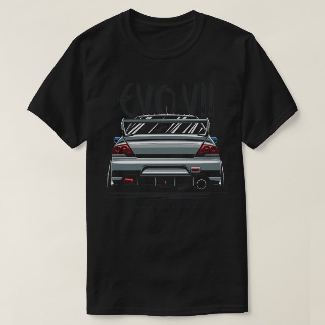 Camiseta Lancer Evo VII (Frente do Design)
