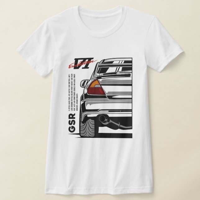 Camiseta Lancer Evolution VI GSR (Postura )