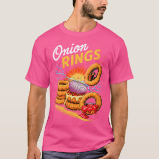 Camiseta Lanche de Argolas de Cebola Wo 90S