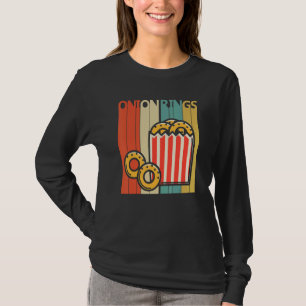 Camiseta Lanches de Anéis de Cebola