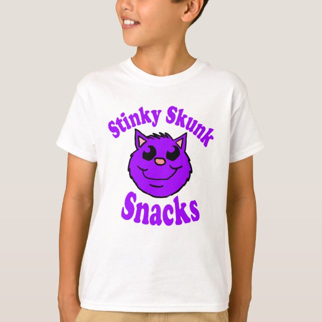 Camiseta Lanches de Gambá Fedorento (Frente)