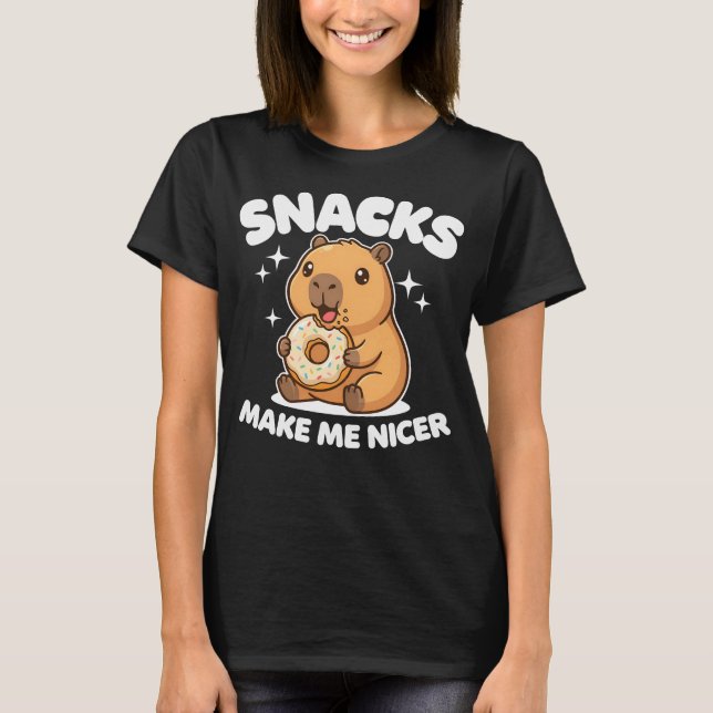 Camiseta Lanches Me Tornam Mais Simpático (Frente)