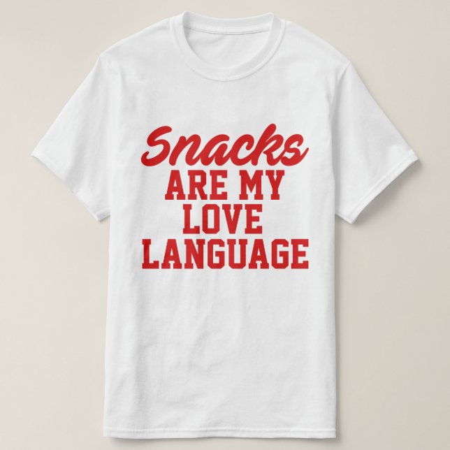 Camiseta Lanches São Minha Linguagem do Amor (Frente do Design)