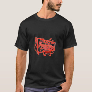 Camiseta Lanchonete à Beira de Estrada do Papai Neon