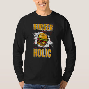 Camiseta Lanchonete de Carne de Hambúrguer Restaurante Deli