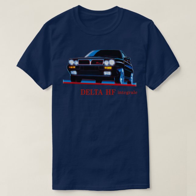 Camiseta Lancia Delta HF Integrale (Frente do Design)