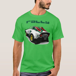 Camiseta Lancia Stratos HF Rally Car