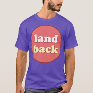 Camiseta Land Back Native American Aboriginal australiano