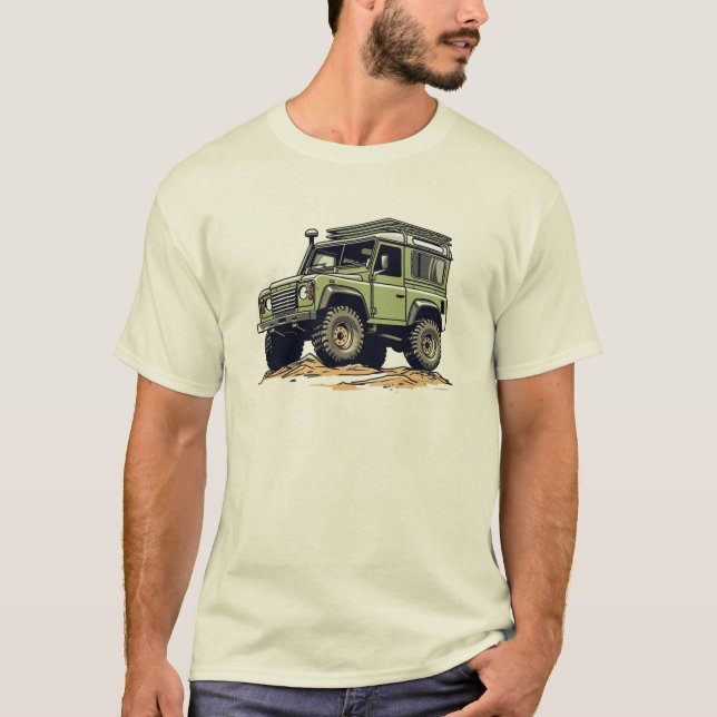 Camiseta Land Rover Defender (Frente)