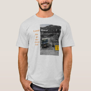 Camiseta Land Rover ir em qualquer lugar 4x4