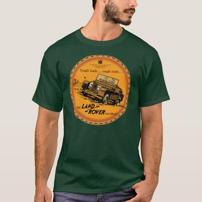 Camiseta Land Rover Tough (Frente)