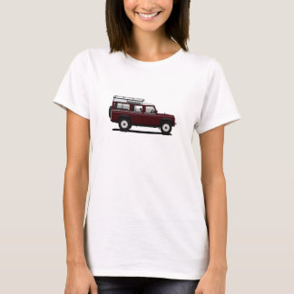 Camiseta Land Rover vermelho 110