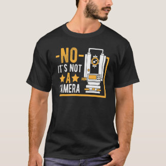 Camiseta Land Surveying Theodolite Surveying Tripod Land Su