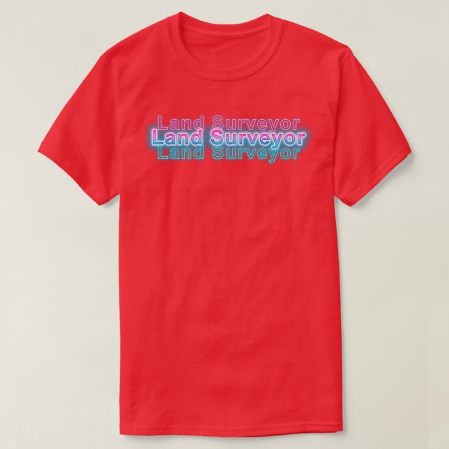 Camiseta Land Surveyor (Frente do Design)